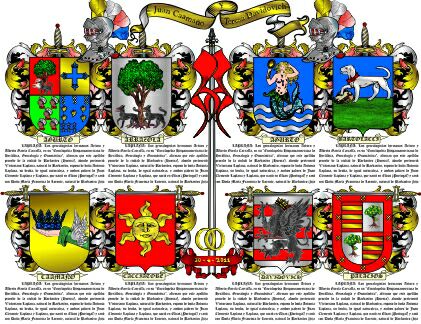 heraldica de ocho apellidos
